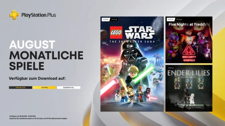 Oznámena srpnová nabídka Playstation Plus Essential